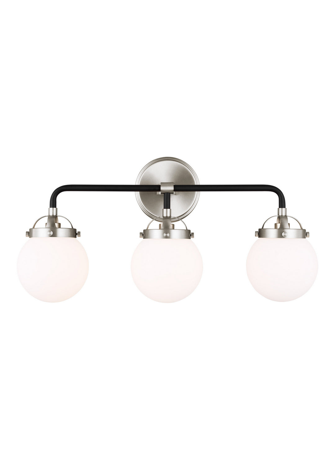 Visual Comfort Studio Canada - 4487903-962 - Three Light Wall / Bath - Cafe - Brushed Nickel