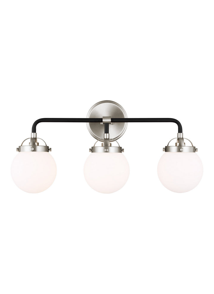 Visual Comfort Studio Canada - 4487903-962 - Three Light Wall / Bath - Cafe - Brushed Nickel