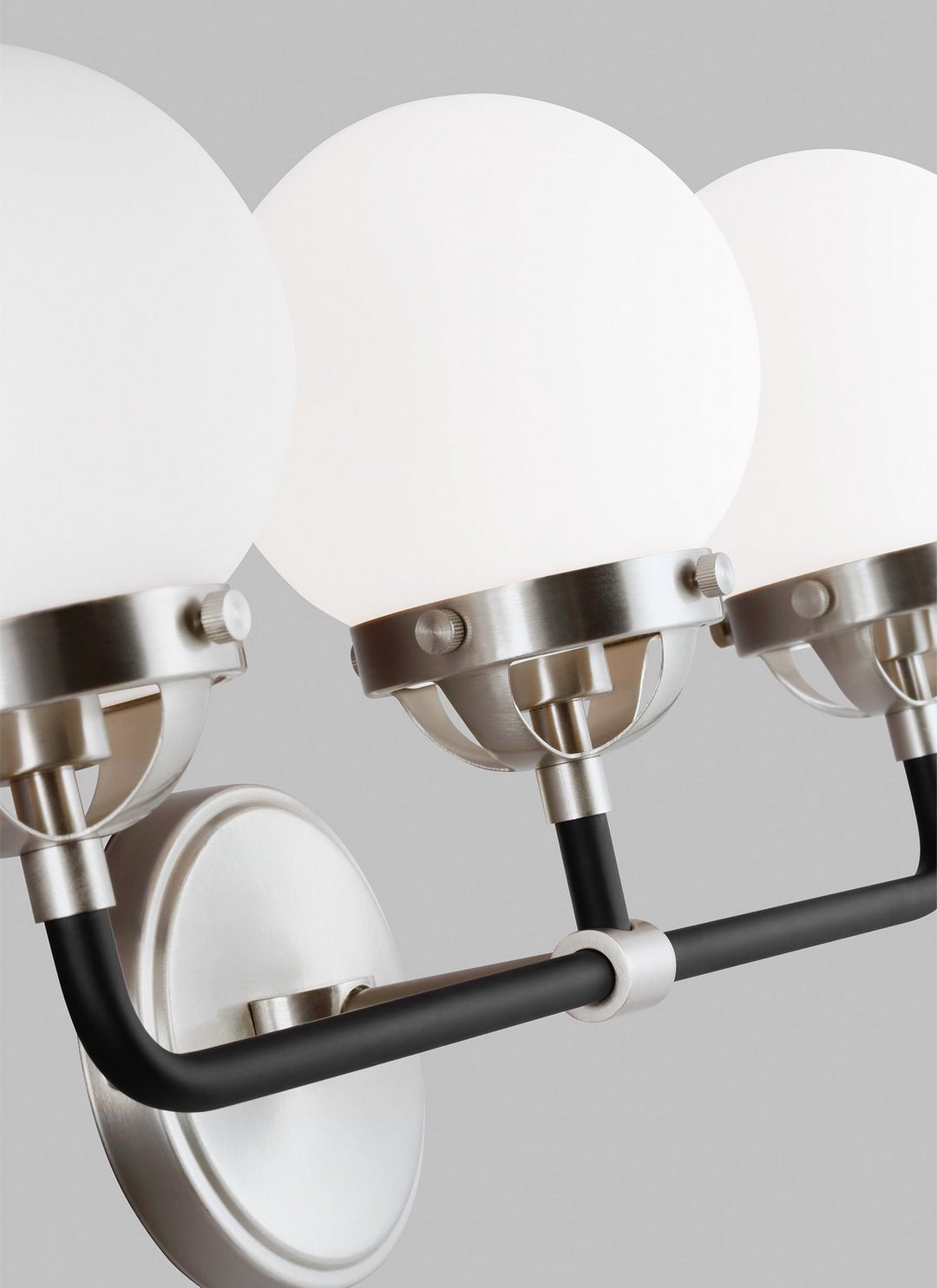 Visual Comfort Studio Canada - 4487903-962 - Three Light Wall / Bath - Cafe - Brushed Nickel