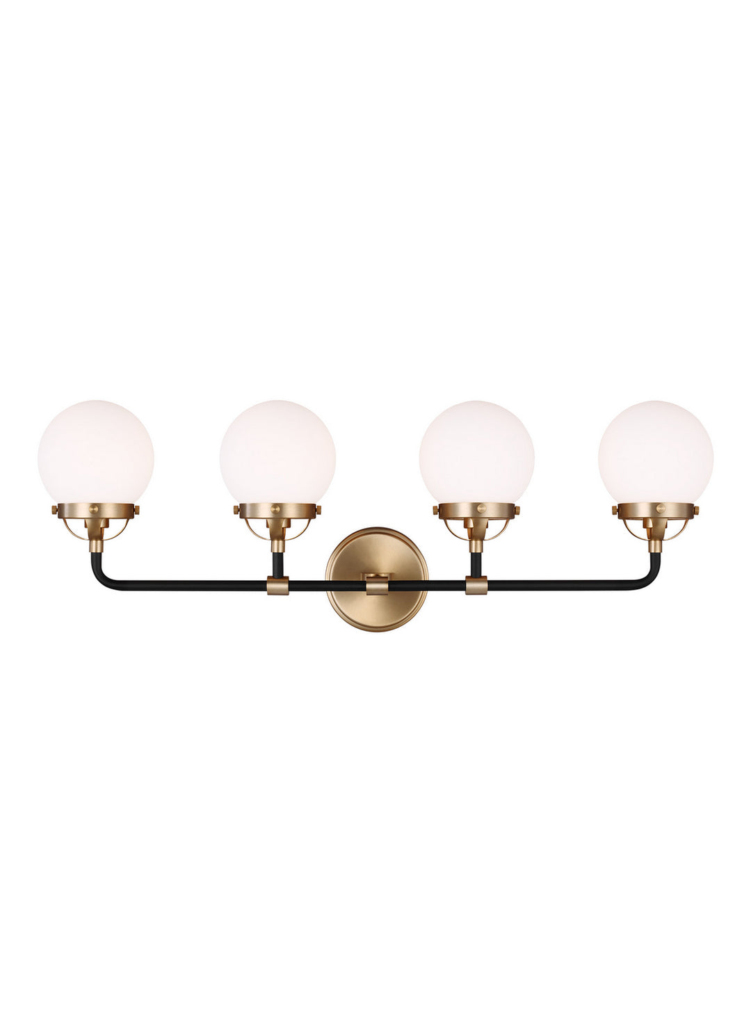 Visual Comfort Studio Canada - 4487904-848 - Four Light Wall / Bath - Cafe - Satin Brass
