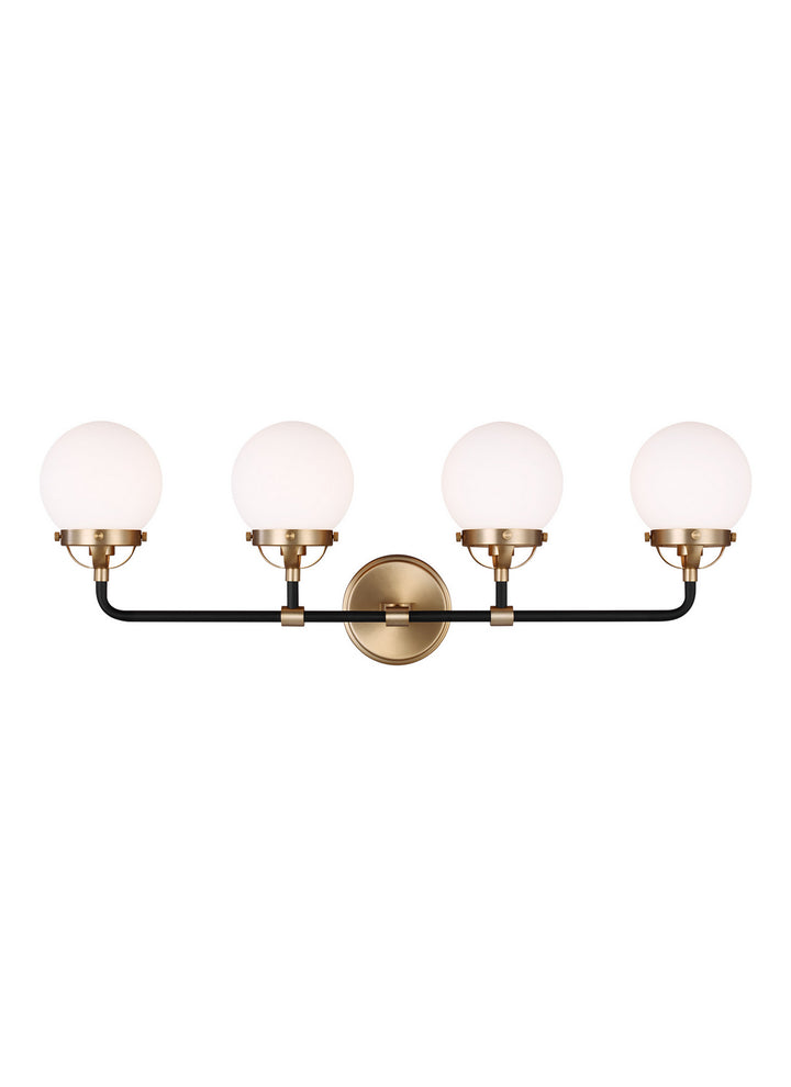 Visual Comfort Studio Canada - 4487904-848 - Four Light Wall / Bath - Cafe - Satin Brass