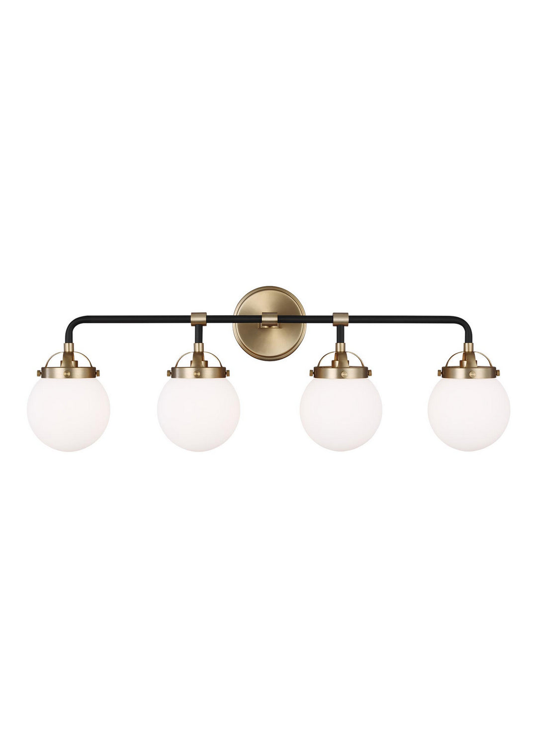 Visual Comfort Studio Canada - 4487904-848 - Four Light Wall / Bath - Cafe - Satin Brass