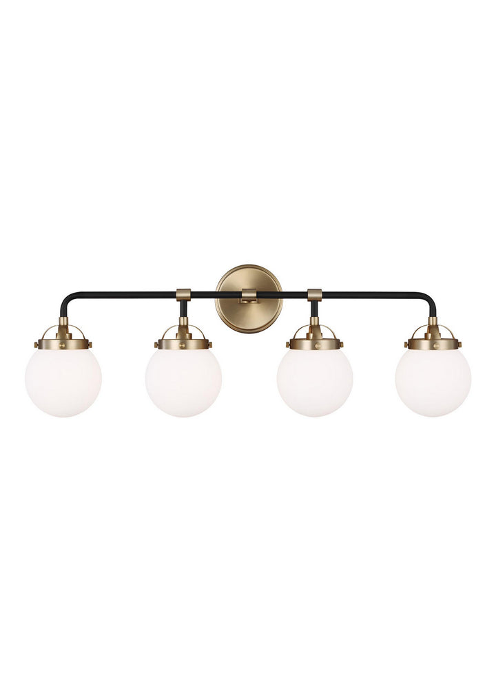 Visual Comfort Studio Canada - 4487904-848 - Four Light Wall / Bath - Cafe - Satin Brass