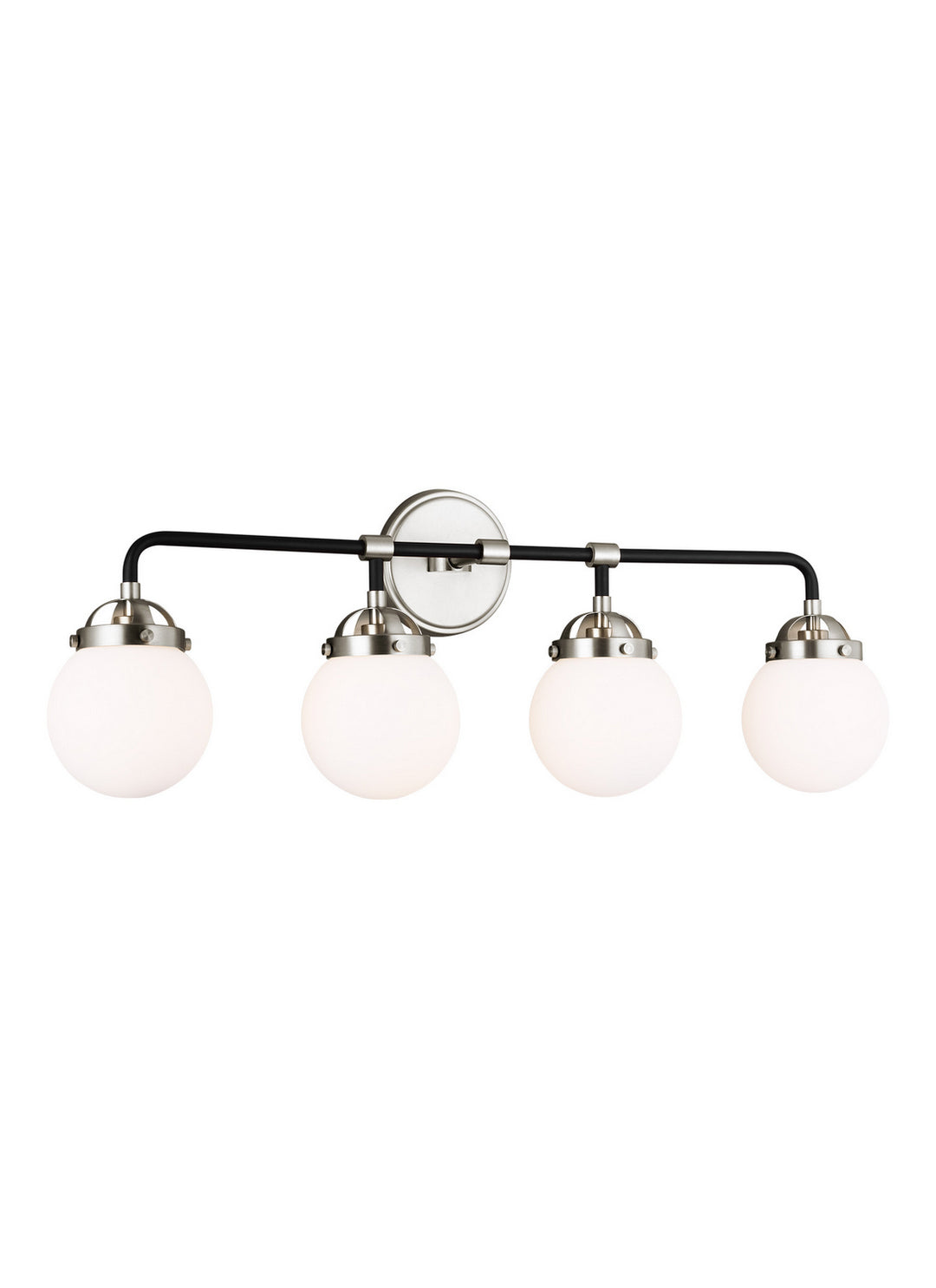 Visual Comfort Studio Canada - 4487904-962 - Four Light Wall / Bath - Cafe - Brushed Nickel