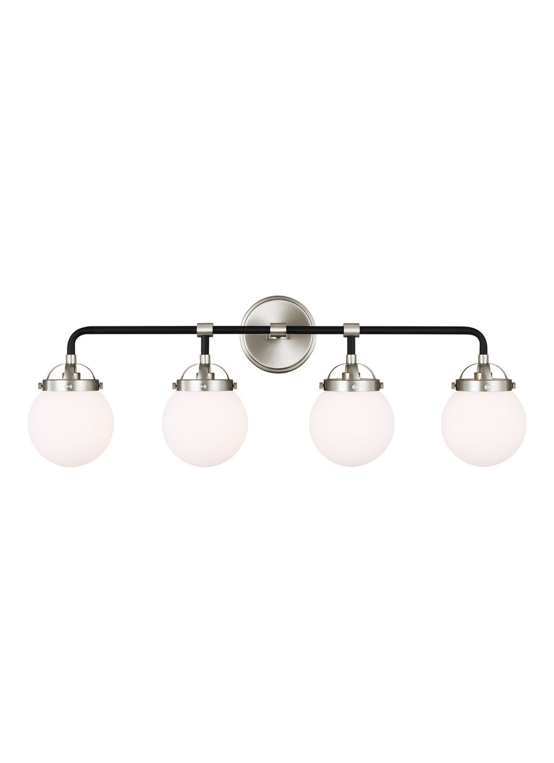 Visual Comfort Studio Canada - 4487904-962 - Four Light Wall / Bath - Cafe - Brushed Nickel