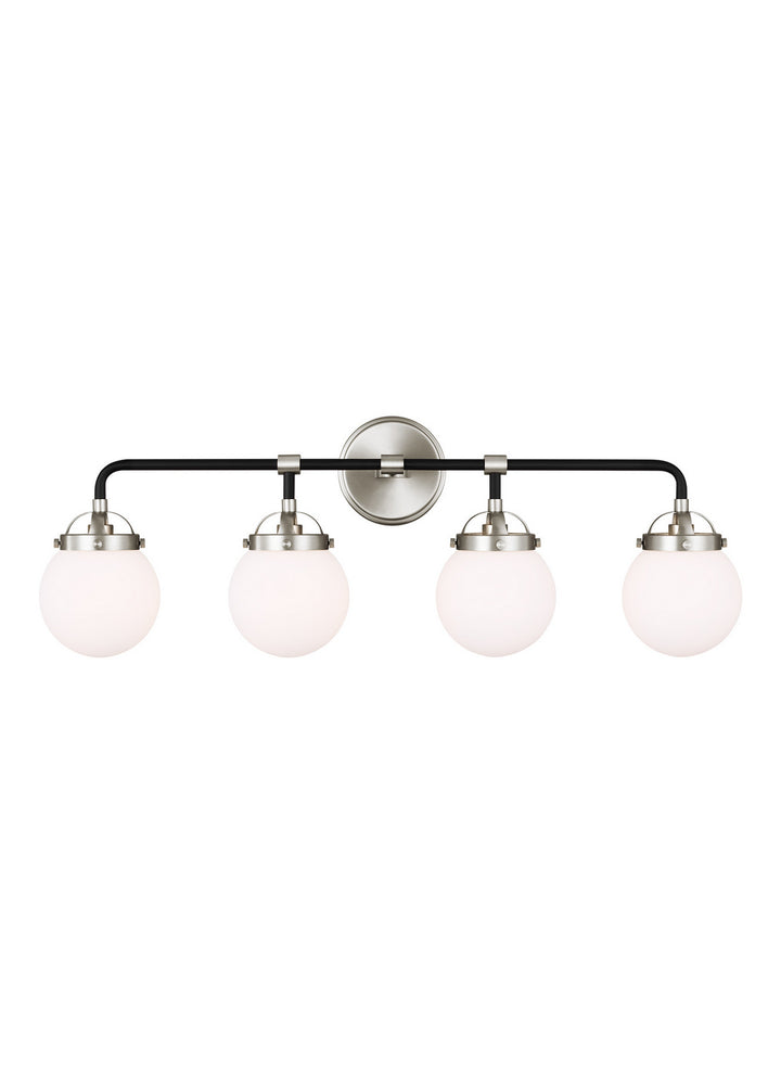 Visual Comfort Studio Canada - 4487904-962 - Four Light Wall / Bath - Cafe - Brushed Nickel