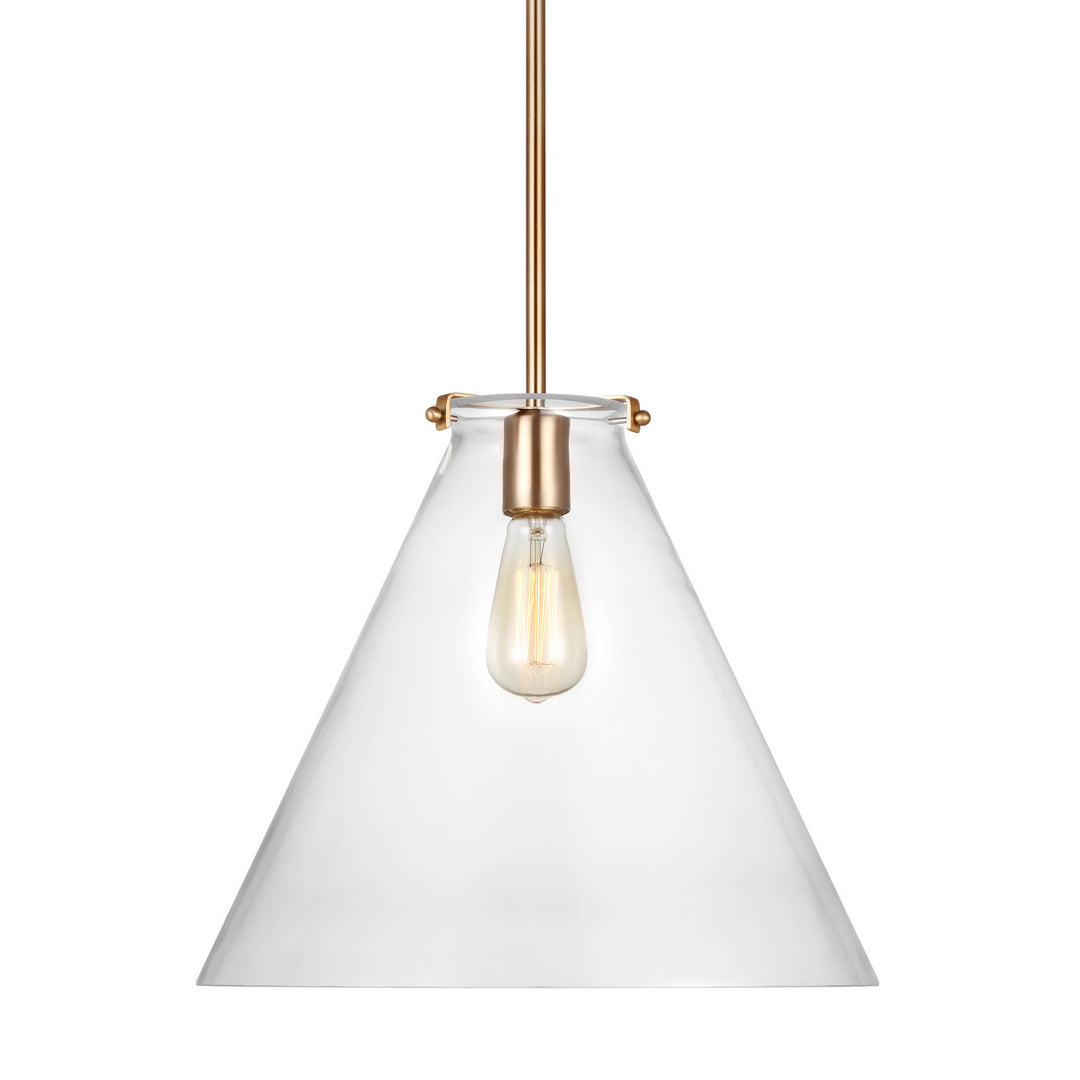 Visual Comfort Studio Canada - 6592101-848 - One Light Pendant - Kate - Satin Brass