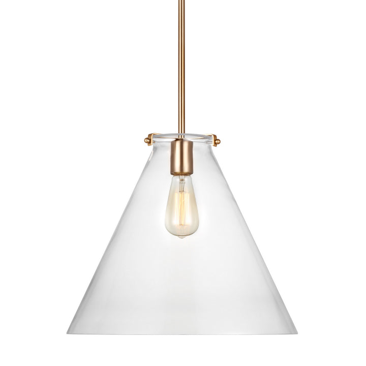Visual Comfort Studio Canada - 6592101-848 - One Light Pendant - Kate - Satin Brass
