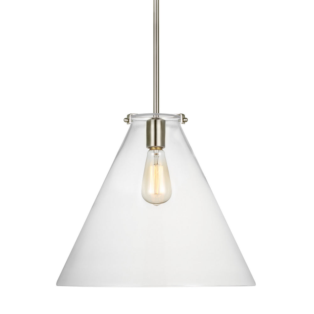Visual Comfort Studio Canada - 6592101-962 - One Light Pendant - Kate - Brushed Nickel