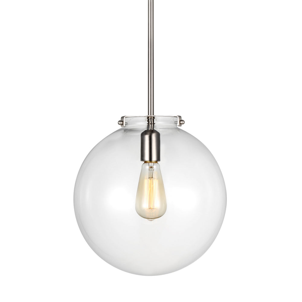 Visual Comfort Studio Canada - 6692101-962 - One Light Pendant - Kate - Brushed Nickel