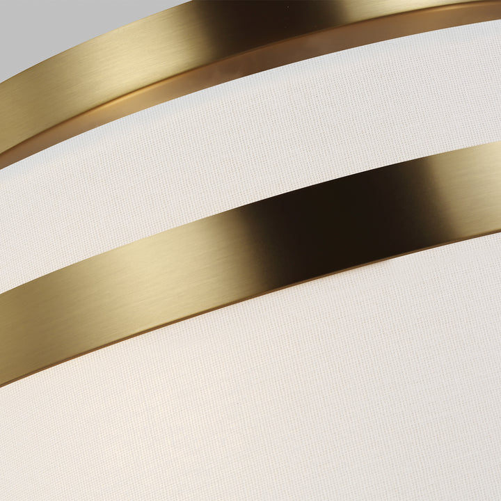 Visual Comfort Studio Canada - AF1143BBS - Three Light Semi-Flush Mount - Cordtlandt - Burnished Brass