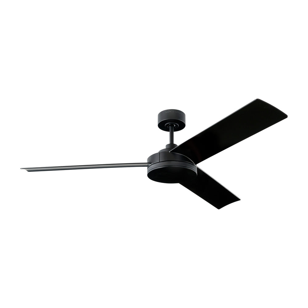 Visual Comfort Fan Canada - 3CQR56MBKD - 56"Ceiling Fan - Cirque - Midnight Black