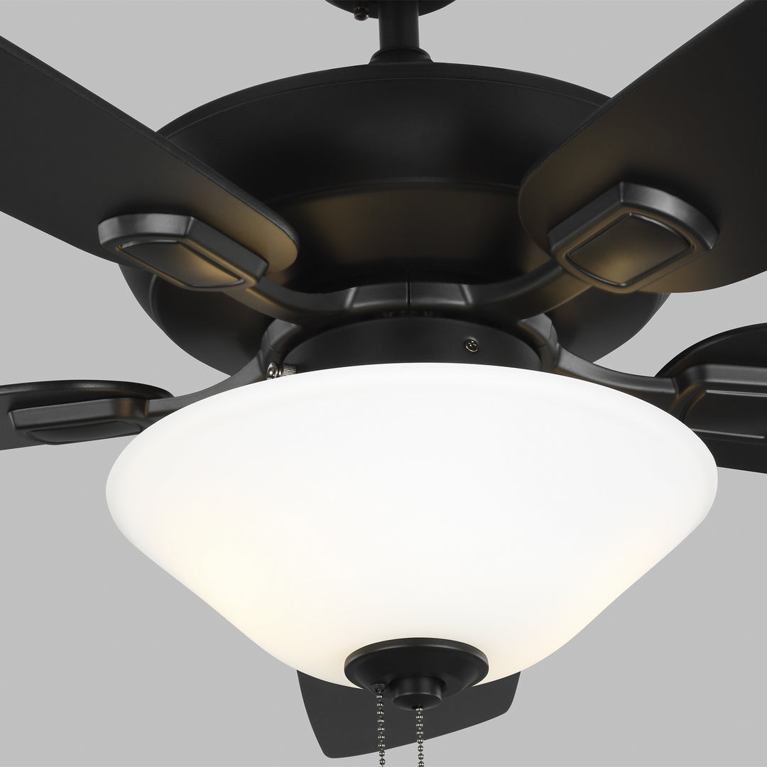 Generation Lighting Canada - 5COM52MBKD-V1 - 52" Ceiling Fan - Colony - Midnight Black