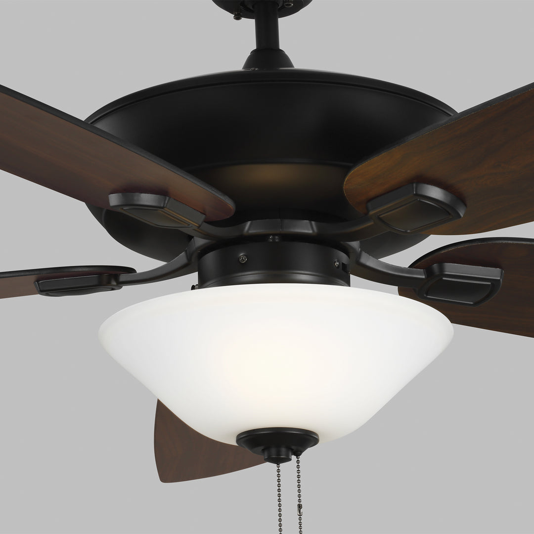 Generation Lighting Canada - 5COM52MBKD-V1 - 52" Ceiling Fan - Colony - Midnight Black