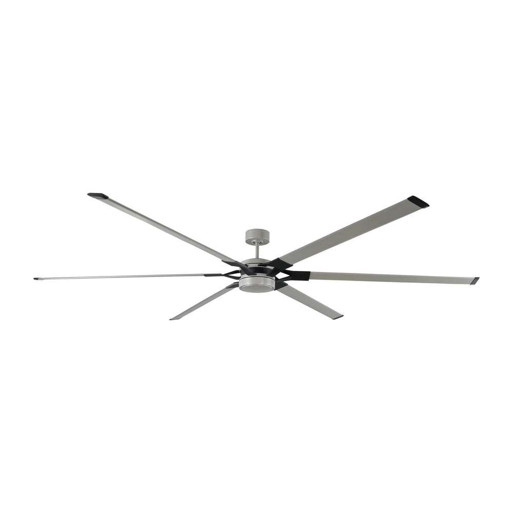 Visual Comfort Fan Canada - 6LFR96PBSD - 96"Ceiling Fan - Loft - Painted Brushed Steel