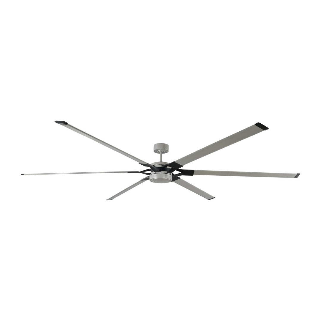 Visual Comfort Fan Canada - 6LFR96PBSD - 96"Ceiling Fan - Loft - Painted Brushed Steel