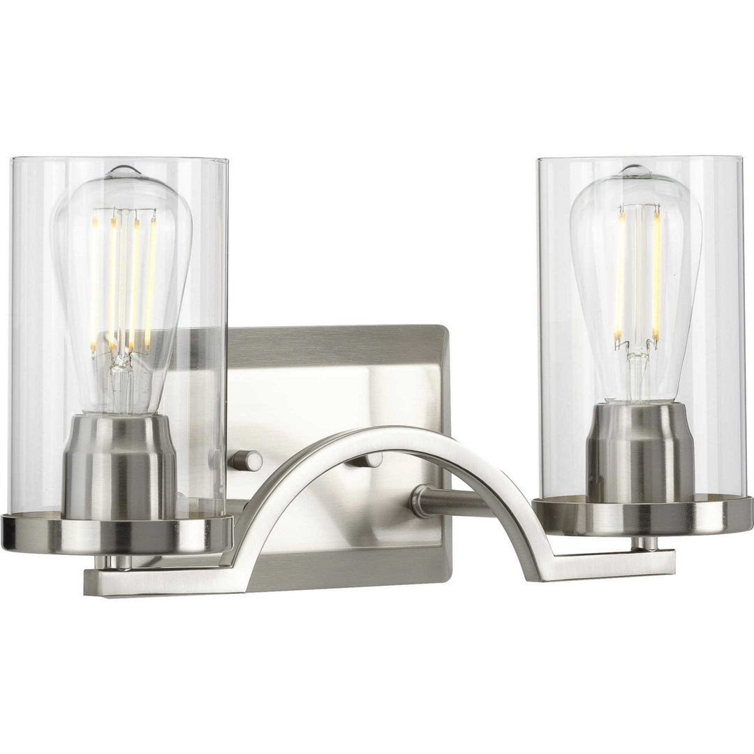 Progress Canada - P300257-009 - Two Light Bath - Lassiter - Brushed Nickel