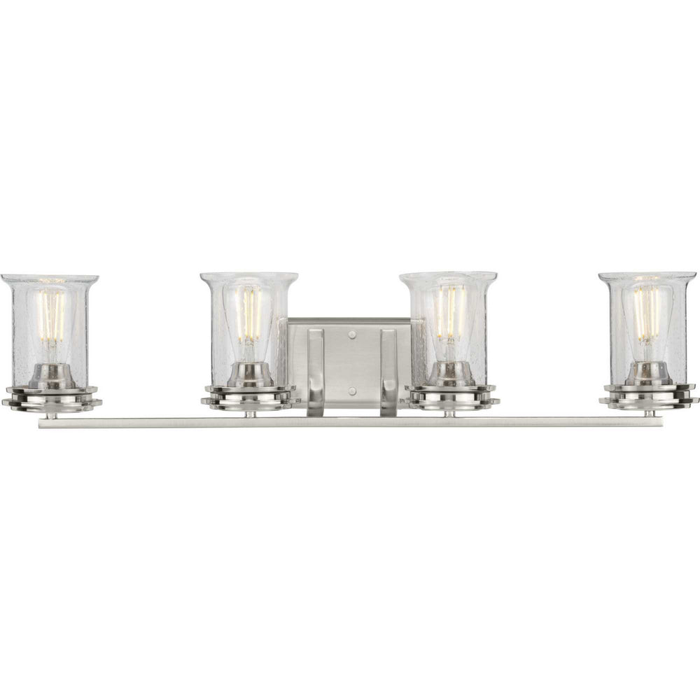 Progress Canada - P300275-009 - Four Light Bath - Winslett - Brushed Nickel