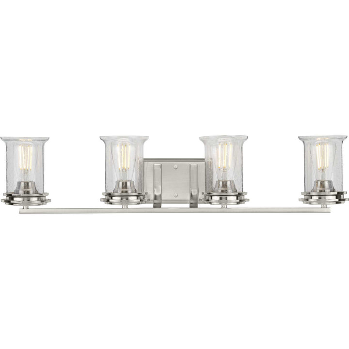 Progress Canada - P300275-009 - Four Light Bath - Winslett - Brushed Nickel