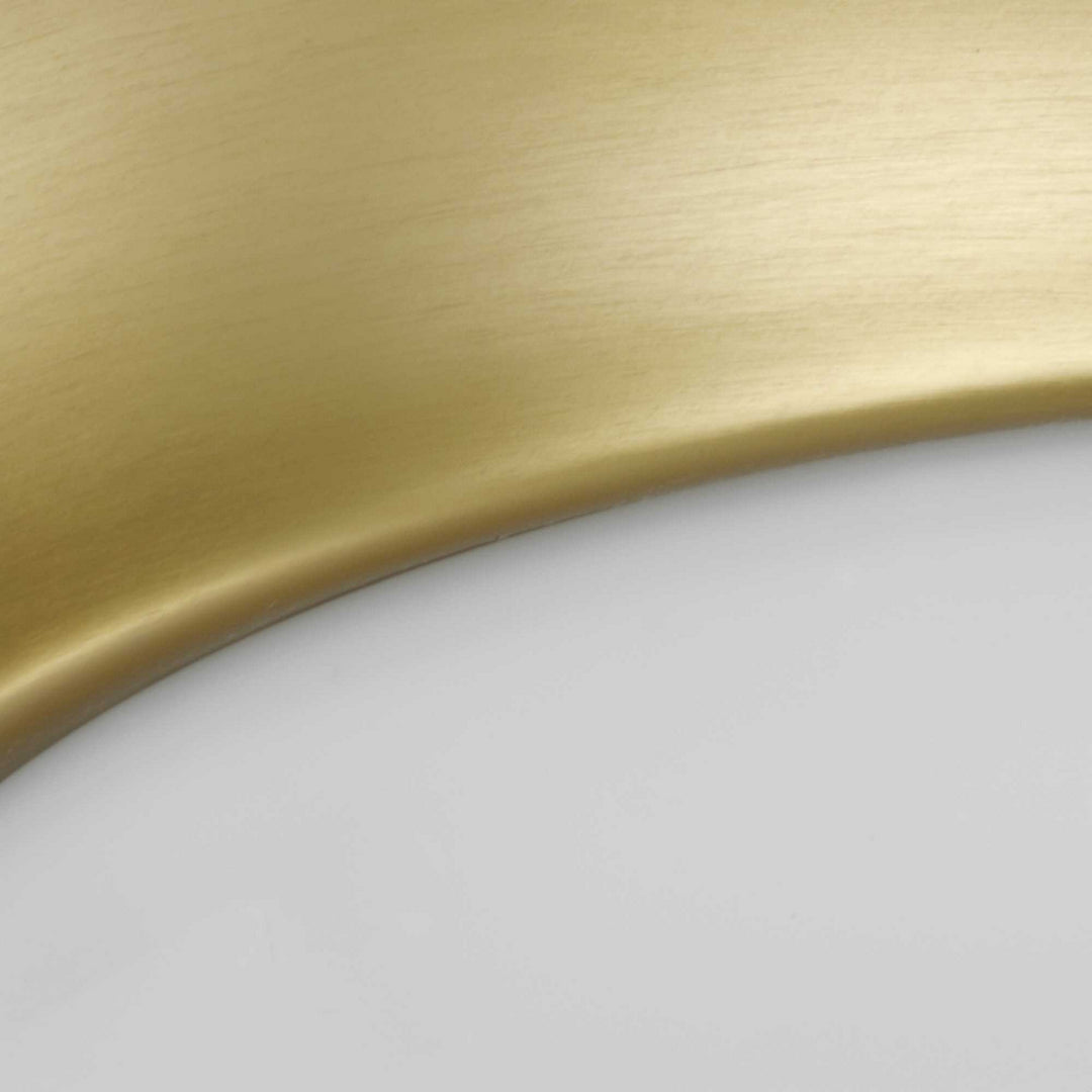 Progress Canada - P350146-012 - One Light Flush Mount - Etched Opal Dome - Satin Brass