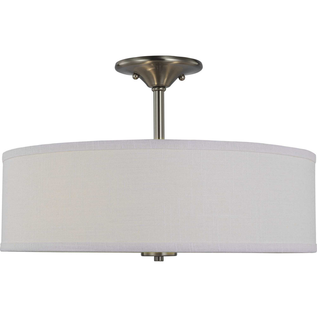 Progress Canada - P350167-009 - Three Light Semi Flush Mount - Inspire - Brushed Nickel