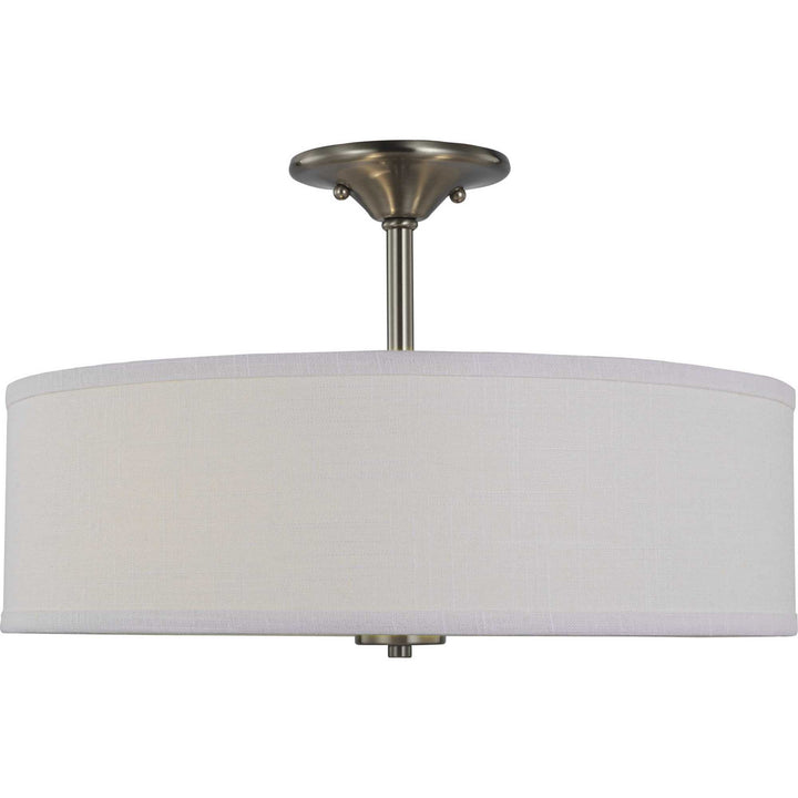 Progress Canada - P350167-009 - Three Light Semi Flush Mount - Inspire - Brushed Nickel