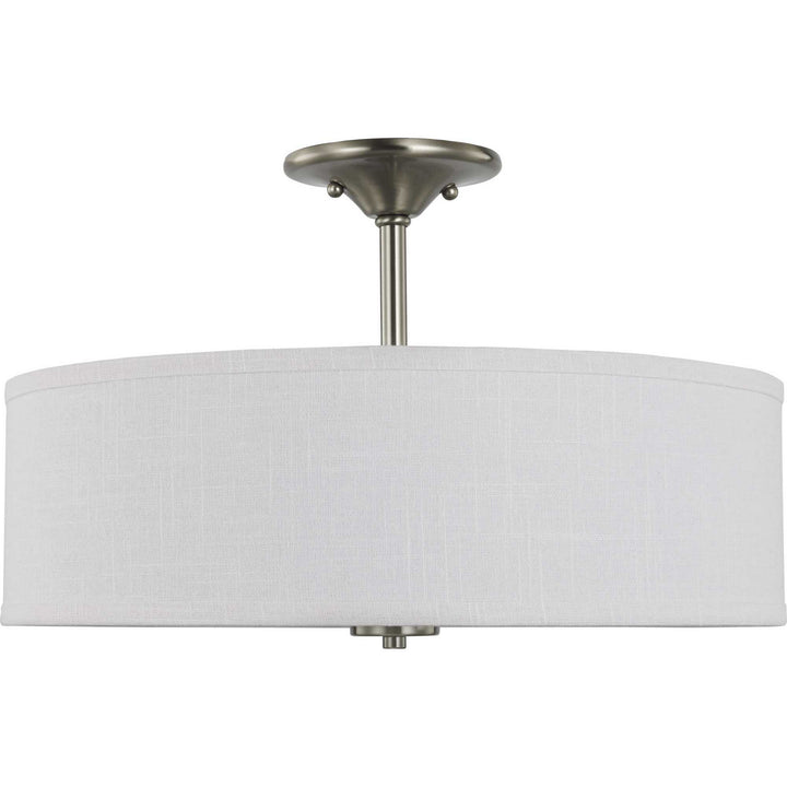 Progress Canada - P350167-009 - Three Light Semi Flush Mount - Inspire - Brushed Nickel