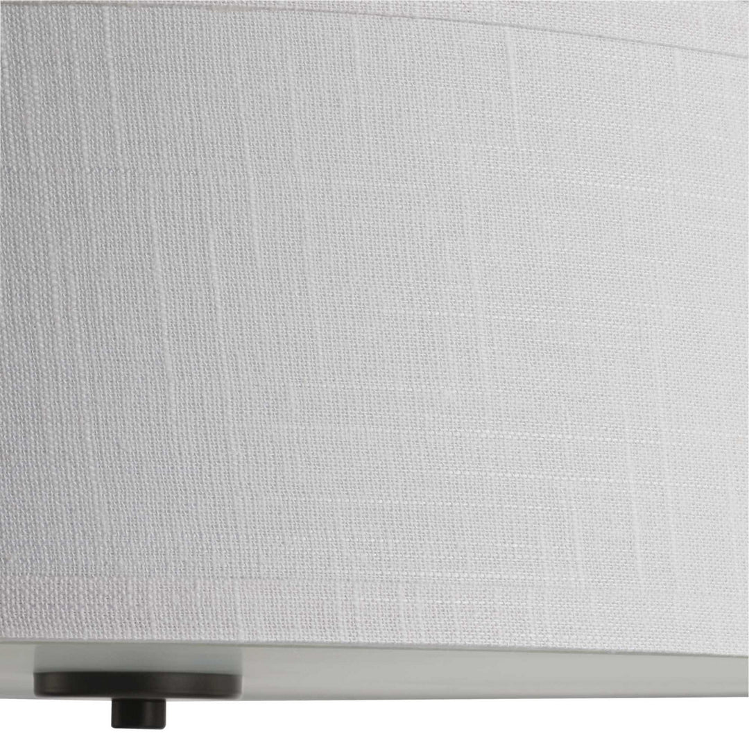 Progress Canada - P350167-143 - Three Light Semi Flush Mount - Inspire - Graphite