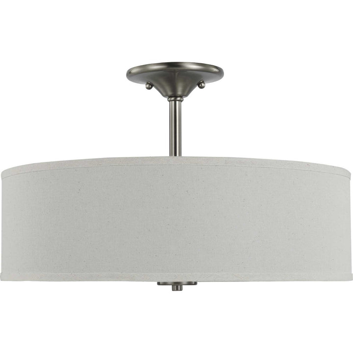 Progress Canada - P350168-009 - Three Light Semi Flush Mount - Inspire - Brushed Nickel