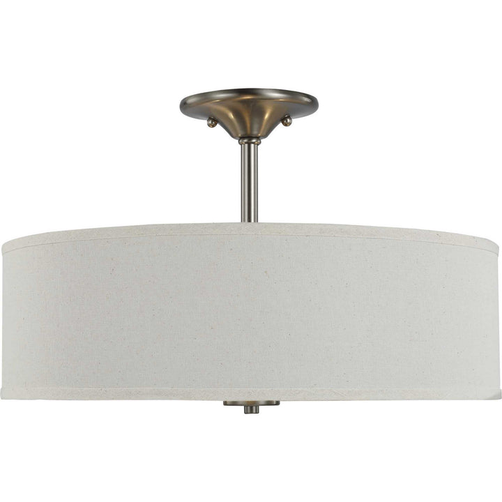 Progress Canada - P350168-009 - Three Light Semi Flush Mount - Inspire - Brushed Nickel