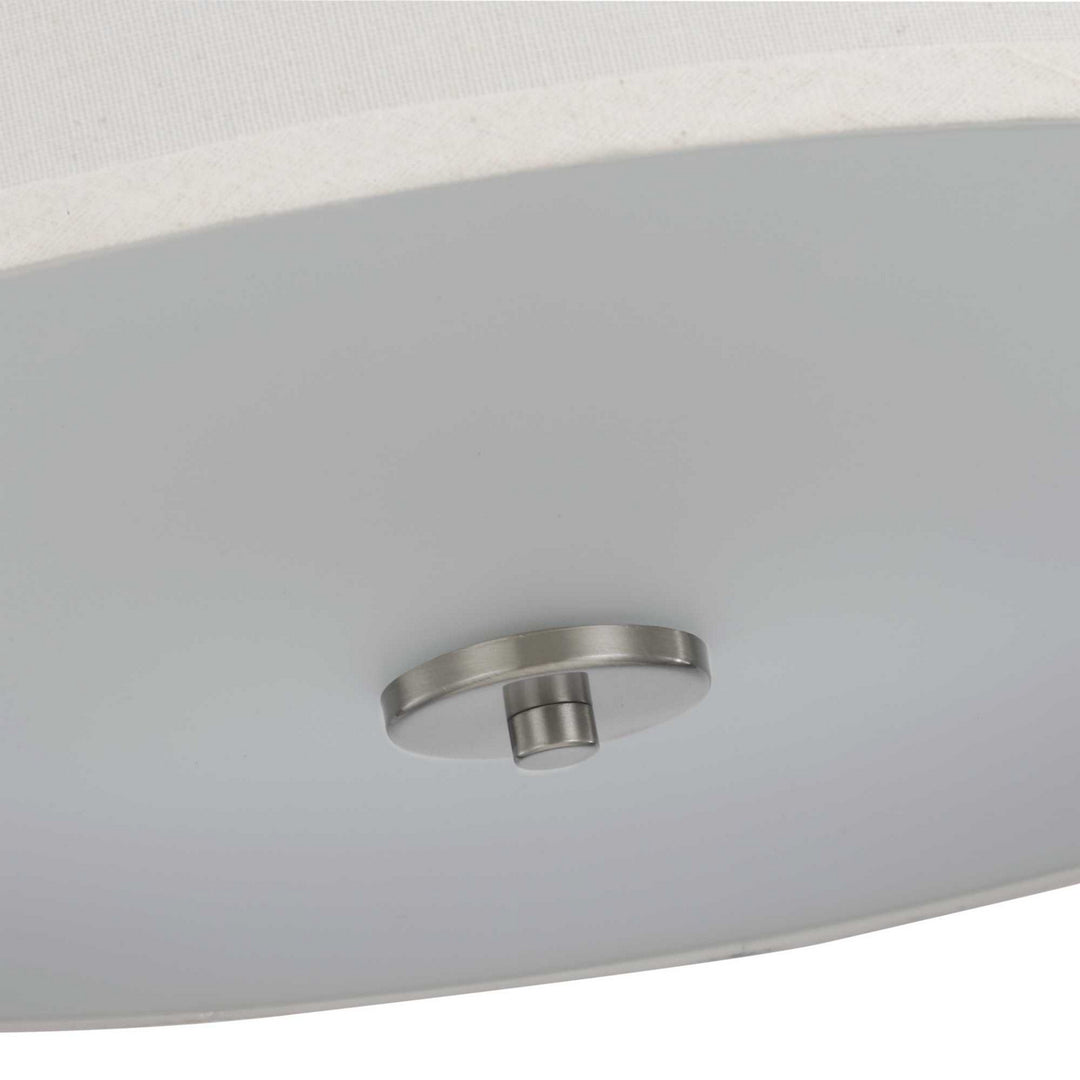 Progress Canada - P350168-009 - Three Light Semi Flush Mount - Inspire - Brushed Nickel