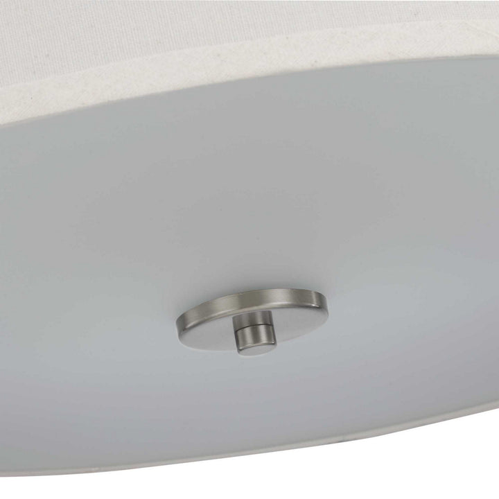 Progress Canada - P350168-009 - Three Light Semi Flush Mount - Inspire - Brushed Nickel