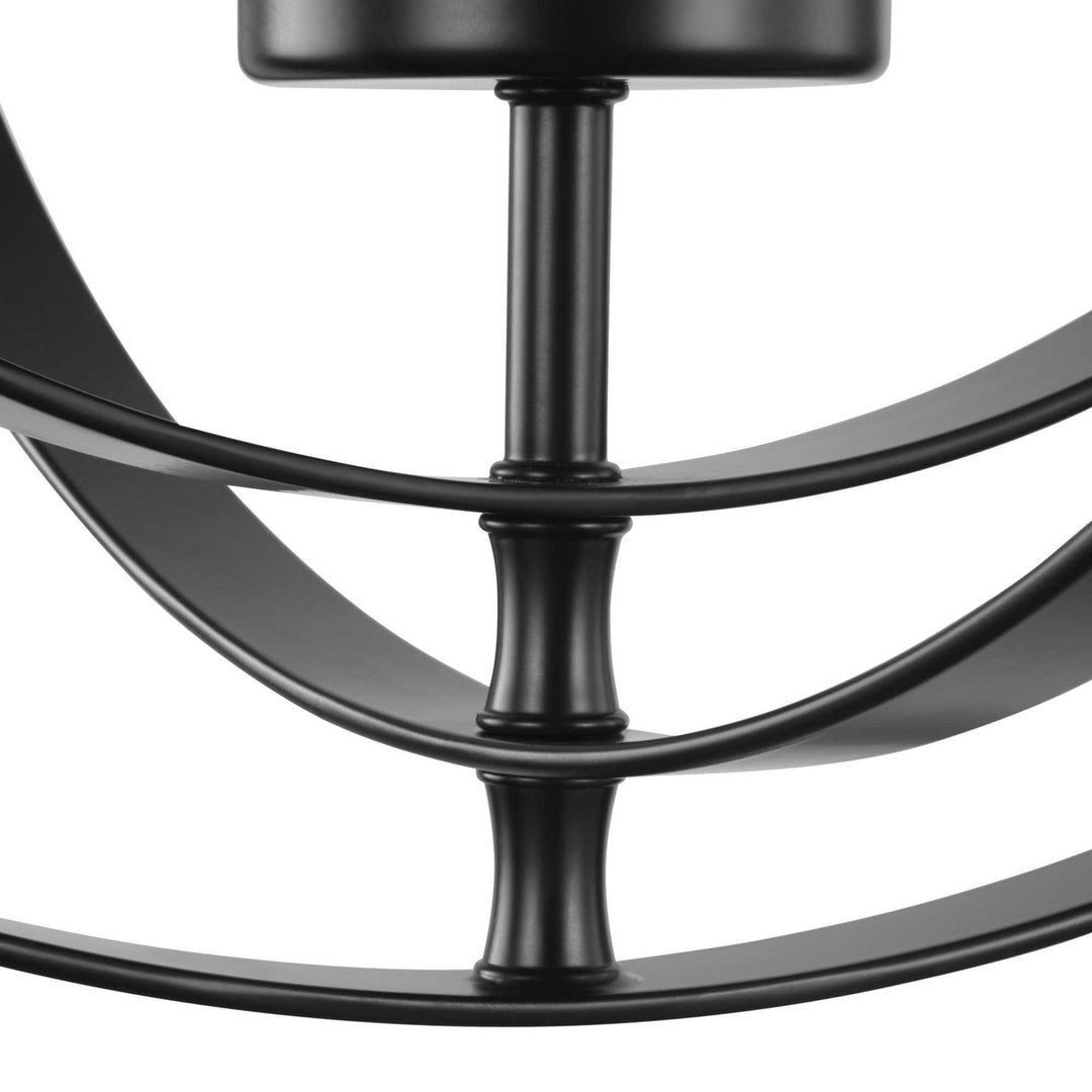 Progress Canada - P3841-31 - Five Light Pendant - Equinox - Black
