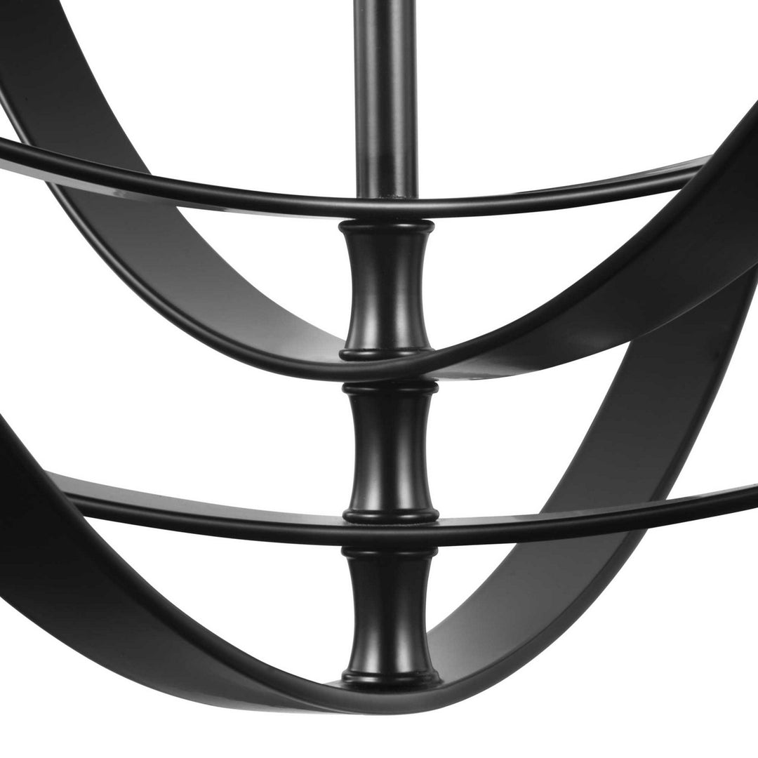 Progress Canada - P3889-31 - Six Light Pendant - Equinox - Black