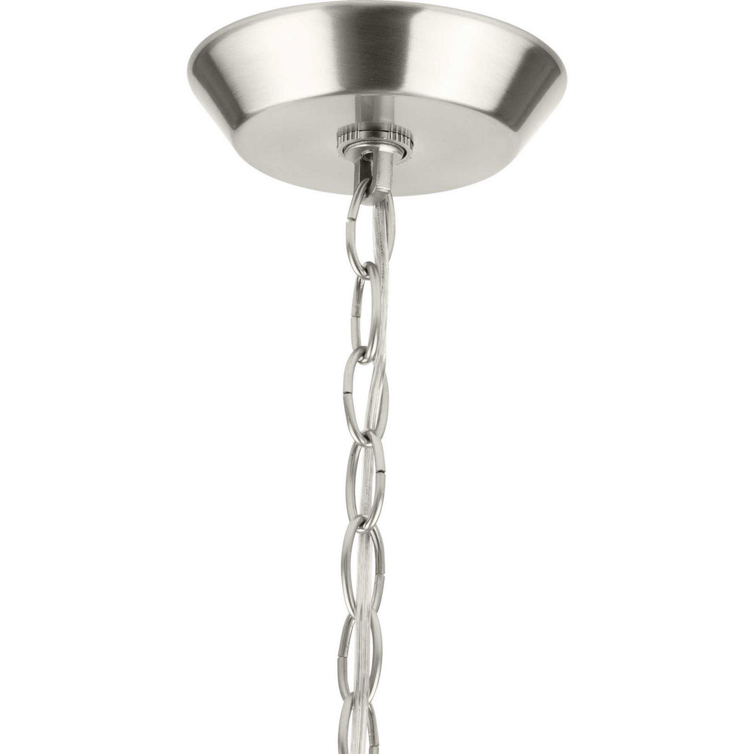 Progress Canada - P400197-009 - Five Light Chandelier - Lassiter - Brushed Nickel