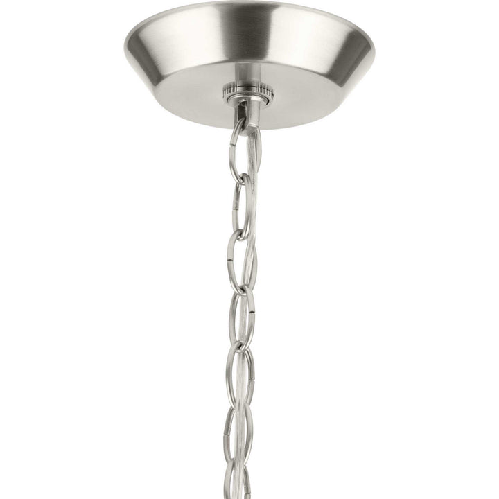 Progress Canada - P400197-009 - Five Light Chandelier - Lassiter - Brushed Nickel