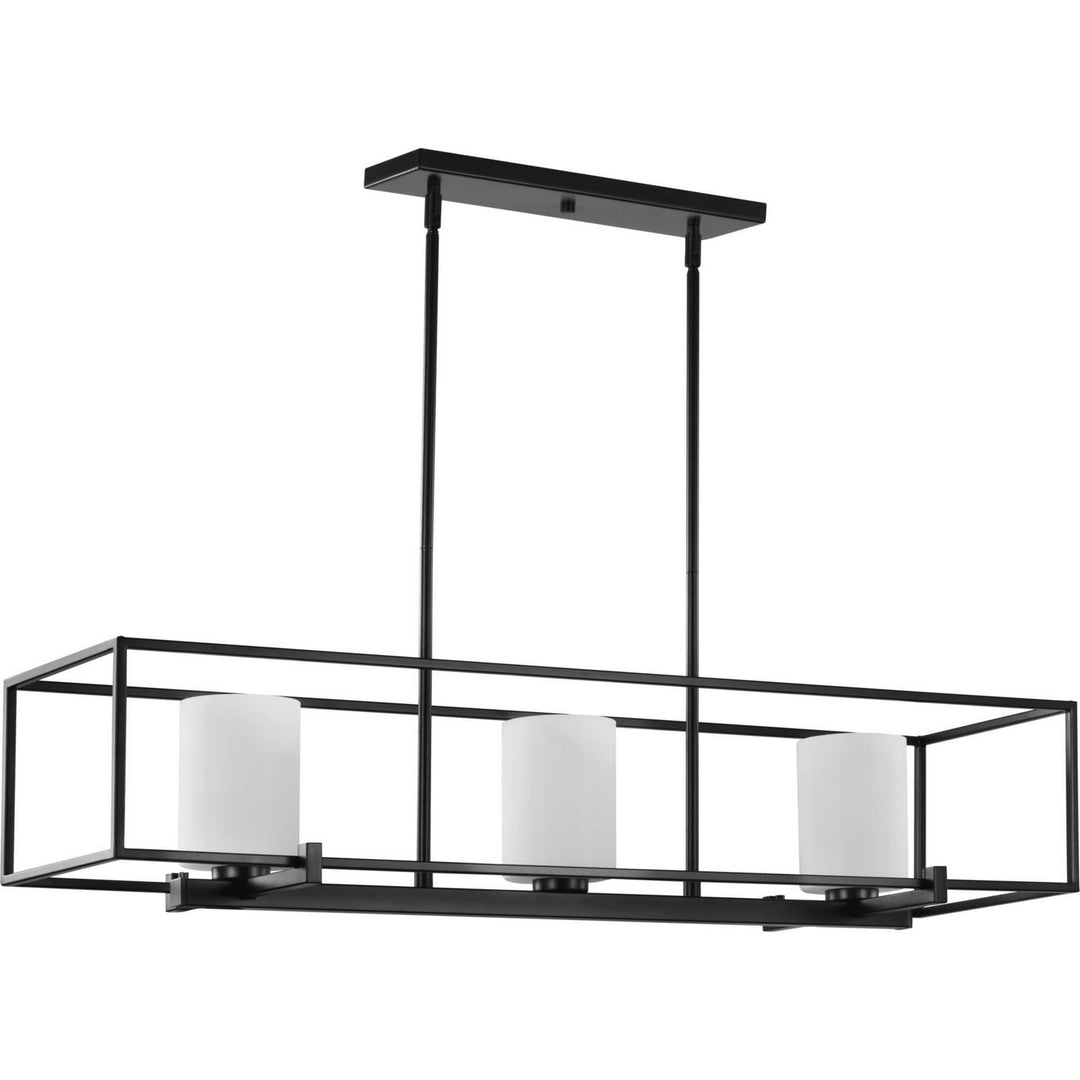 Progress Canada - P400225-031 - Three Light Island Chandelier - Chadwick - Black