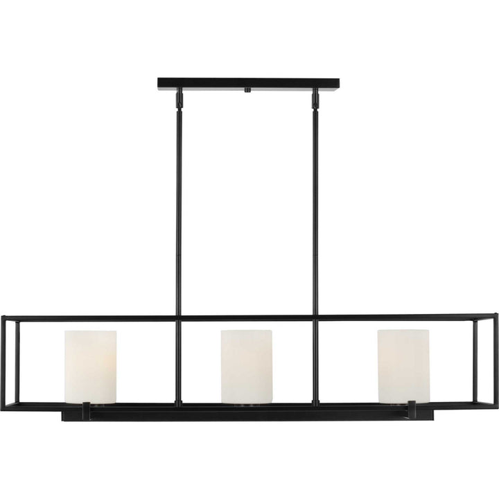 Progress Canada - P400225-031 - Three Light Island Chandelier - Chadwick - Black