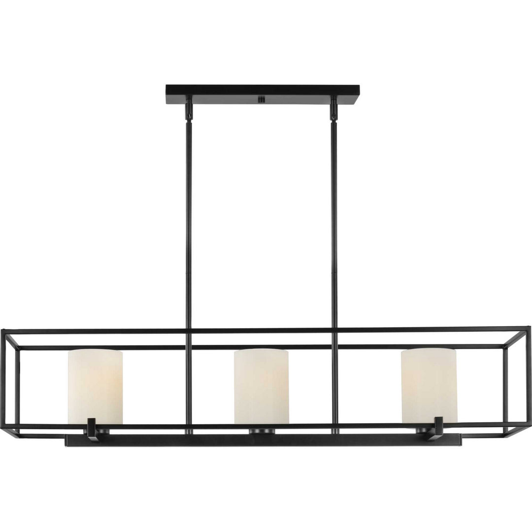 Progress Canada - P400225-031 - Three Light Island Chandelier - Chadwick - Black