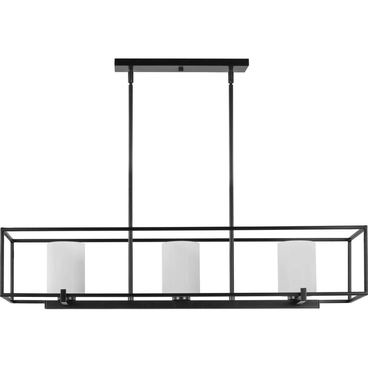 Progress Canada - P400225-031 - Three Light Island Chandelier - Chadwick - Black
