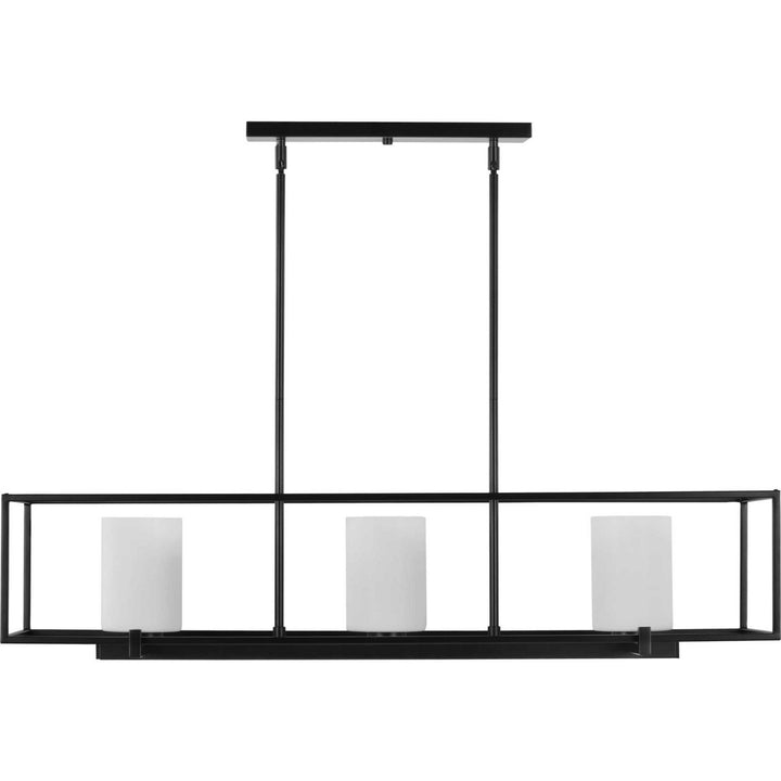 Progress Canada - P400225-031 - Three Light Island Chandelier - Chadwick - Black
