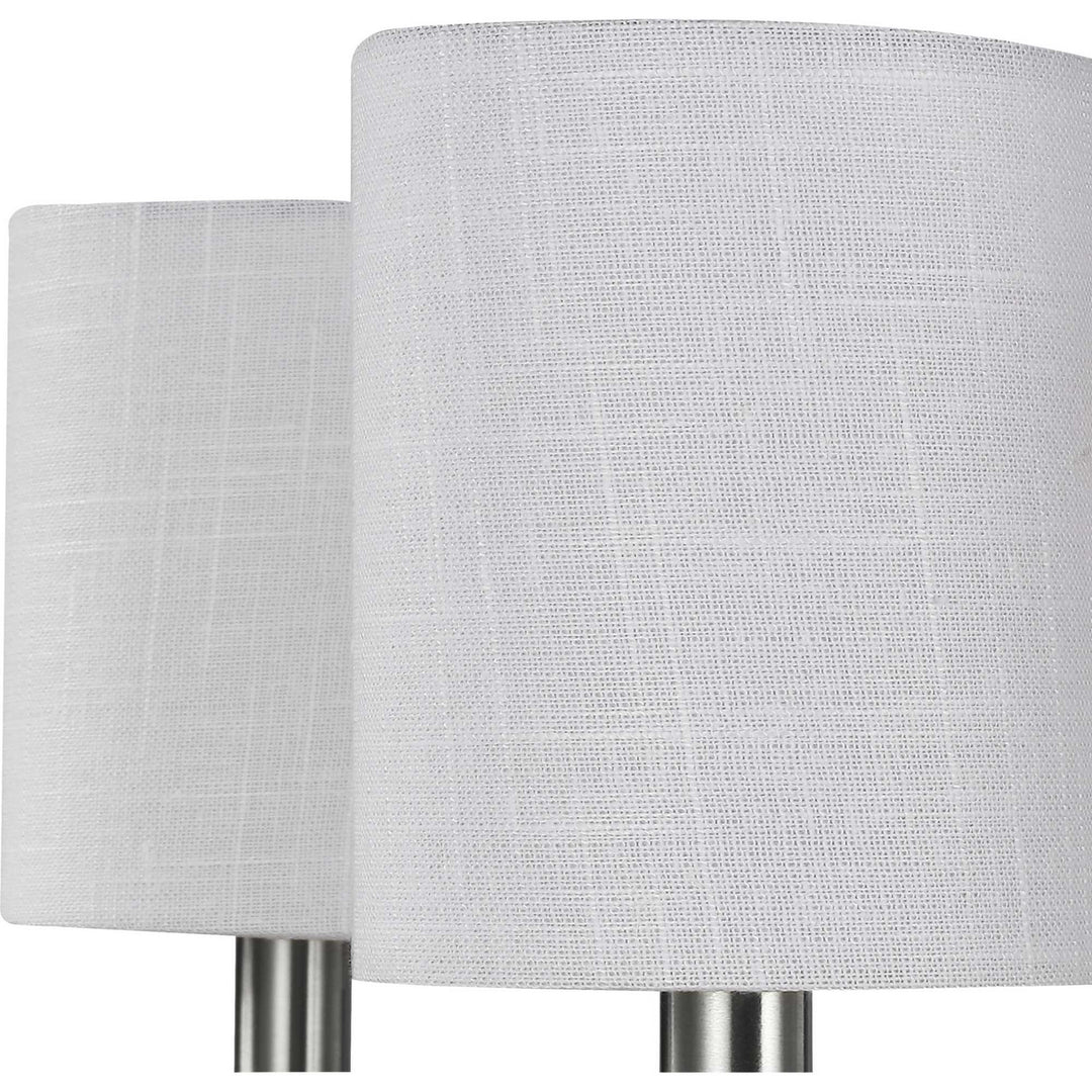 Progress Canada - P400227-009 - Six Light Foyer Chandelier - Bonita - Brushed Nickel