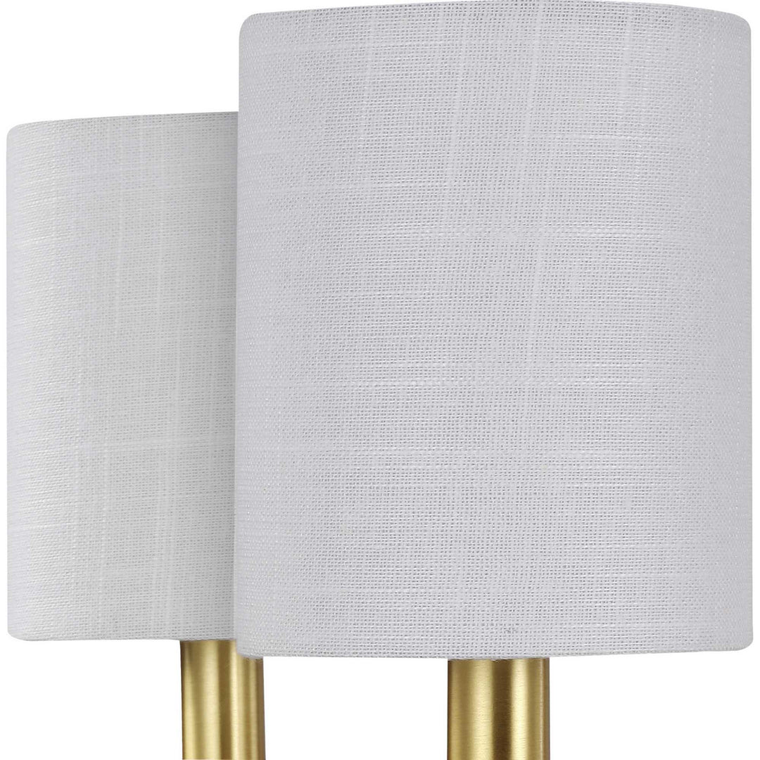 Progress Canada - P400227-012 - Six Light Foyer Chandelier - Bonita - Satin Brass