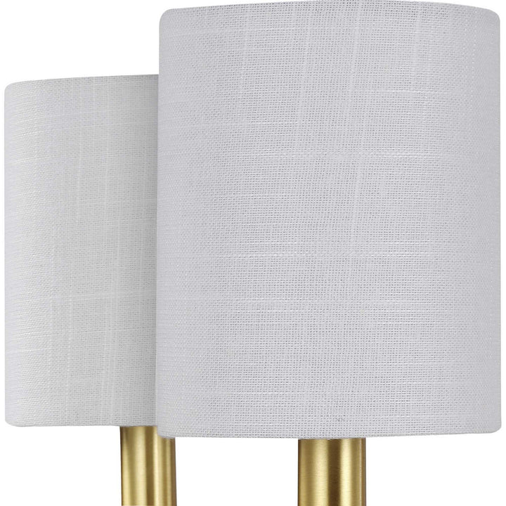 Progress Canada - P400227-012 - Six Light Foyer Chandelier - Bonita - Satin Brass