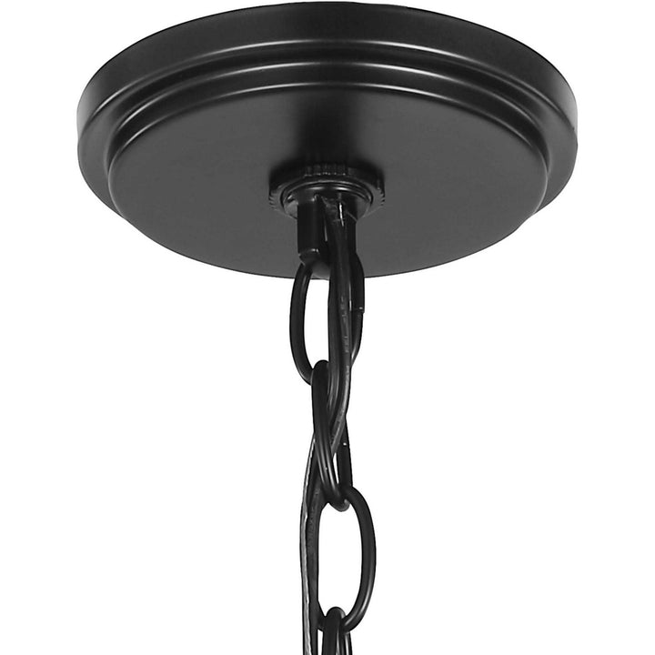 Progress Canada - P400227-031 - Six Light Foyer Chandelier - Bonita - Black