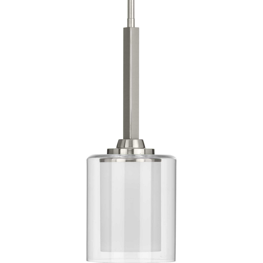 Progress Canada - P500103-009 - One Light Mini Pendant - Kene - Brushed Nickel