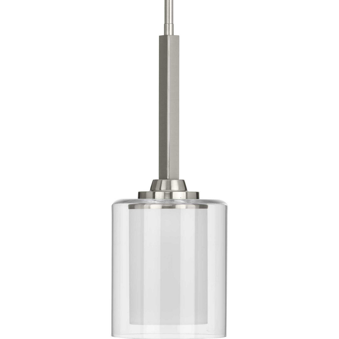 Progress Canada - P500103-009 - One Light Mini Pendant - Kene - Brushed Nickel