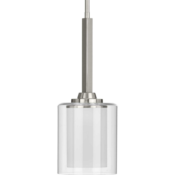 Progress Canada - P500103-009 - One Light Mini Pendant - Kene - Brushed Nickel