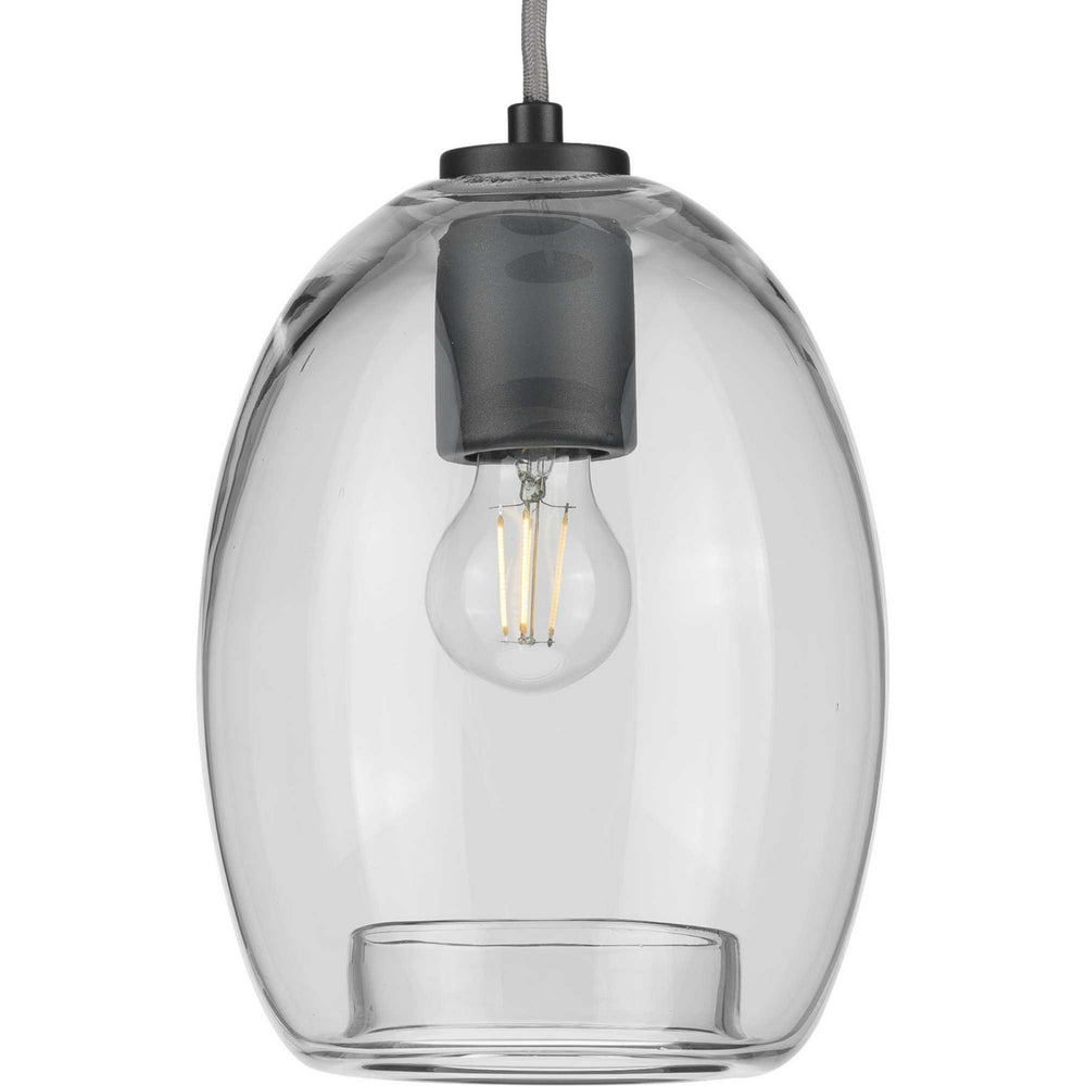 Progress Canada - P500159-143 - One Light Mini Pendant - Caisson - Graphite