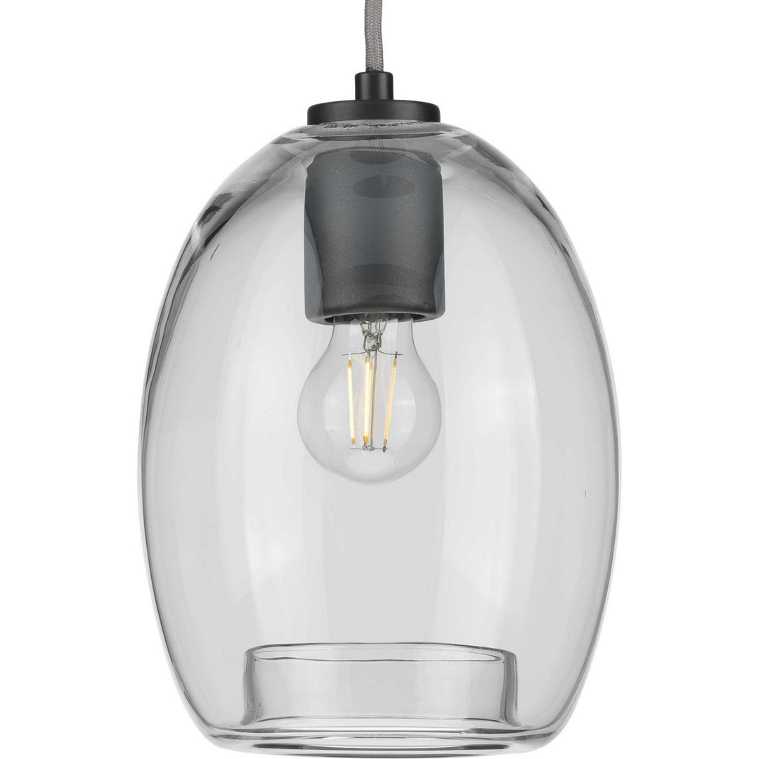 Progress Canada - P500159-143 - One Light Mini Pendant - Caisson - Graphite